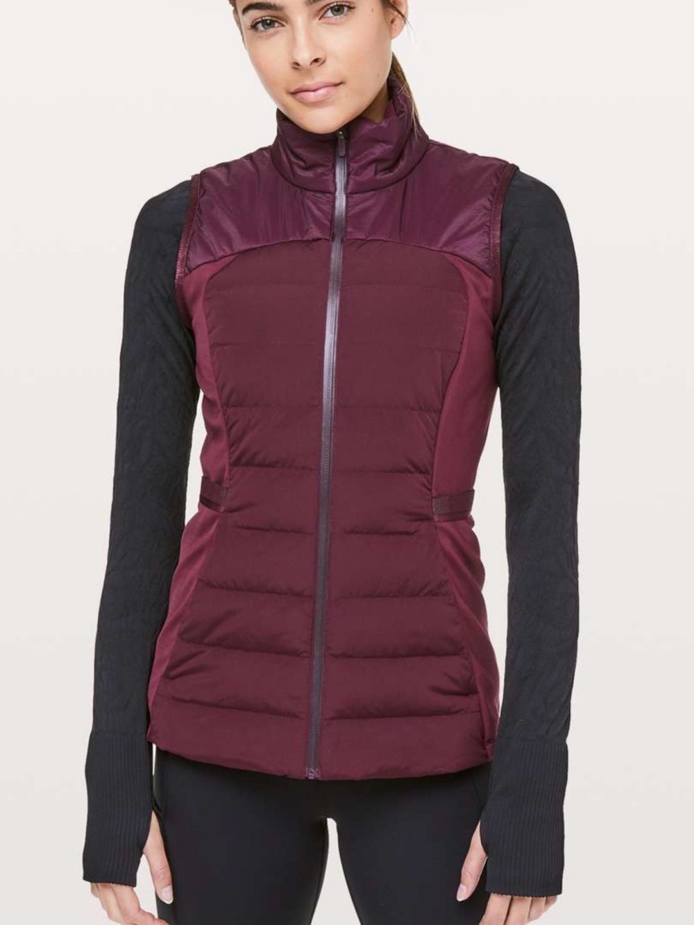 Lululemon Down For It All Vest Size 8